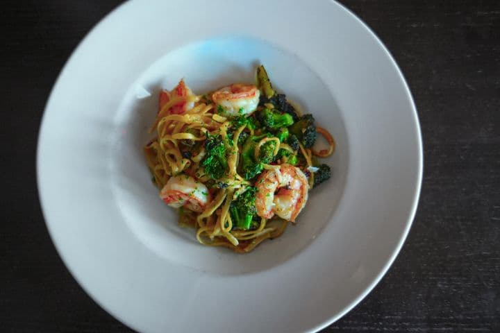 Shrimp & Broccoli Aglio Olio