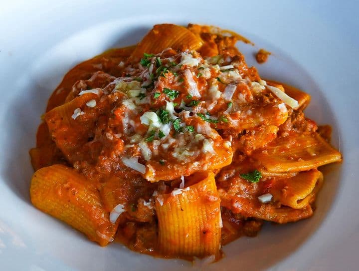 Rigatoni Alla Bolognese