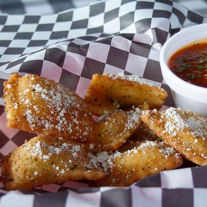 Fried Cheese Ravioli