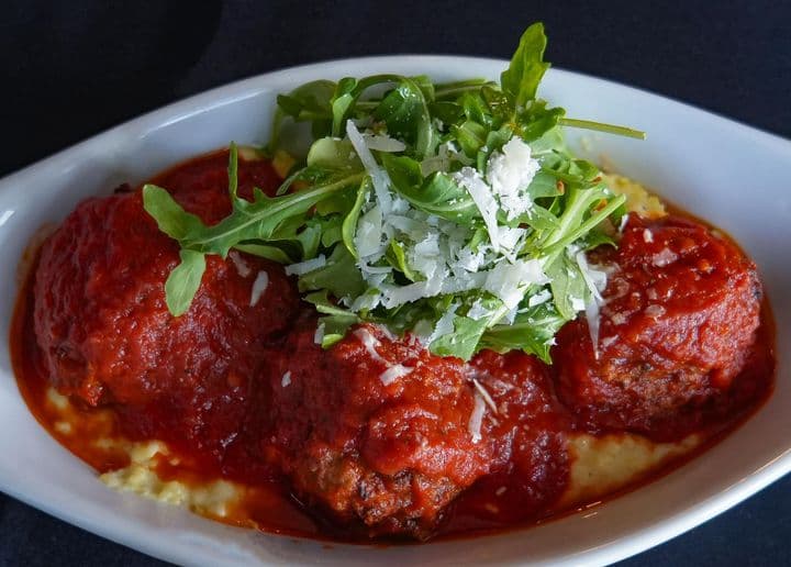 Meatballs & Polenta